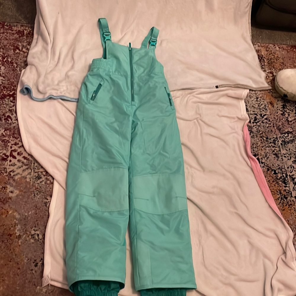 Champion, kids XL 14-16, teal snowsuit